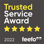 Feefo award logo 2022